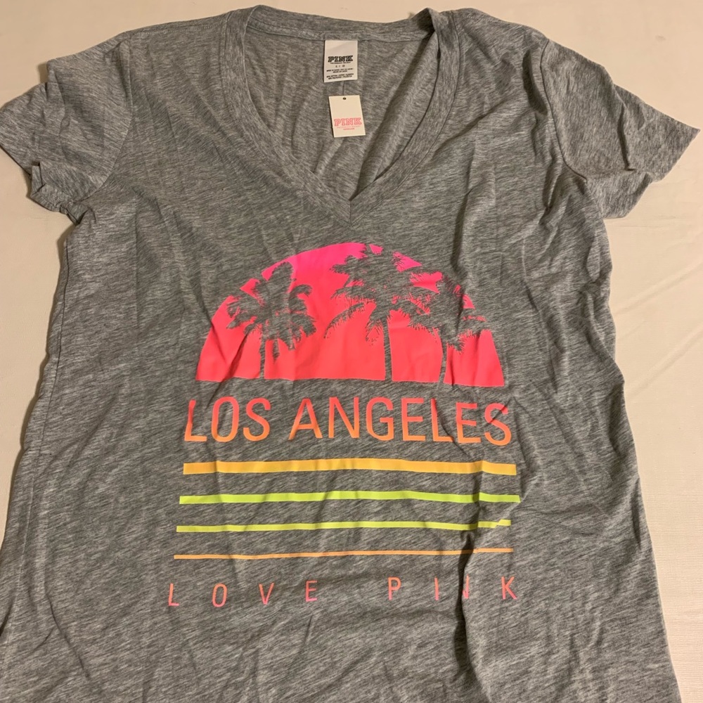 NWT Pink Victoria’s Secret LA t-shirt